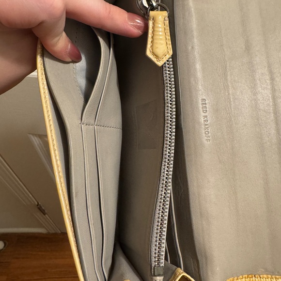 Reed Krakoff Yellow Leather Wallet - Picture 7 of 7